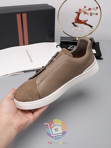 Slip-on-Sneaker Zegna aus Leder in acht Farben 58