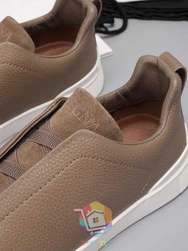 Slip-on-Sneaker Zegna aus Leder in acht Farben 60