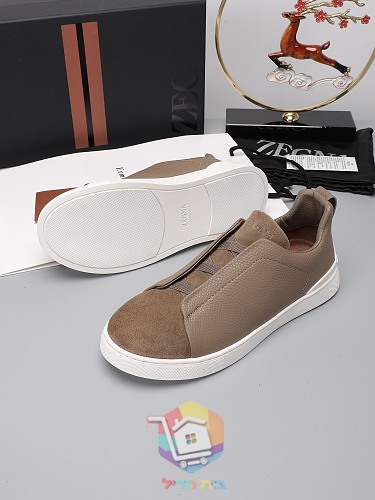 נעלי סליפ-און Zegna Triple Stitch מעור בשמונה גוונים, תמונה 61