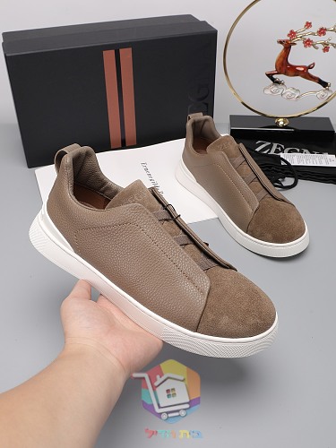 נעלי סליפ-און Zegna Triple Stitch מעור בשמונה גוונים, תמונה 63