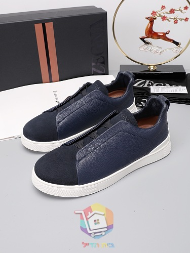 נעלי סליפ-און Zegna Triple Stitch מעור בשמונה גוונים, תמונה 64