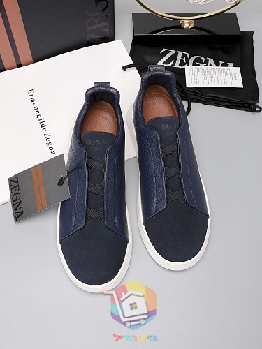 נעלי סליפ-און Zegna Triple Stitch מעור בשמונה גוונים, תמונה 66