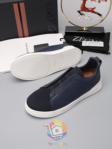 נעלי סליפ-און Zegna Triple Stitch מעור בשמונה גוונים, תמונה 67