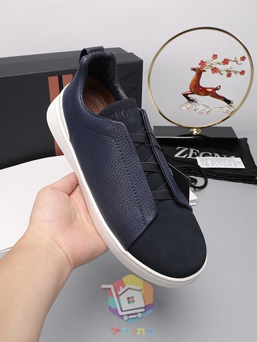 נעלי סליפ-און Zegna Triple Stitch מעור בשמונה גוונים, תמונה 68