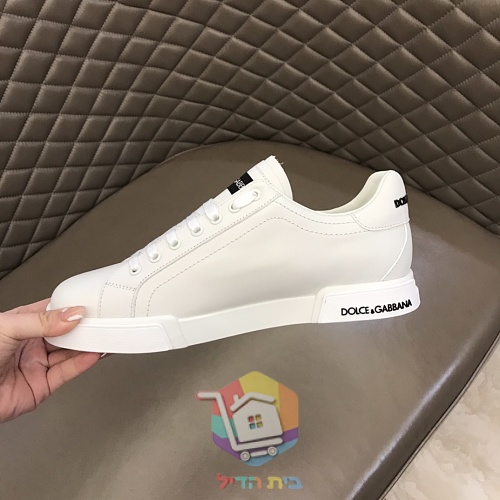 Sneaker Dolce & Gabbana Portofino in Weiß und Schwarz 11