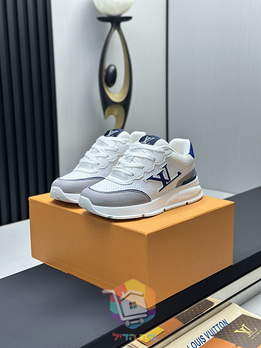 נעלי Louis Vuitton LV Classic כחול, לבן-כחול, שחור, חום 18