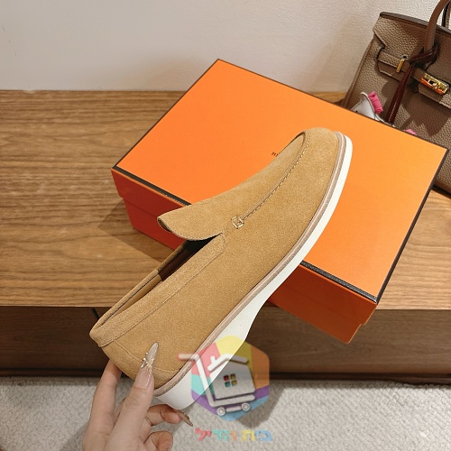 מוקסינים Hermès Low מזמש, חום בהיר, חום, שחור 19