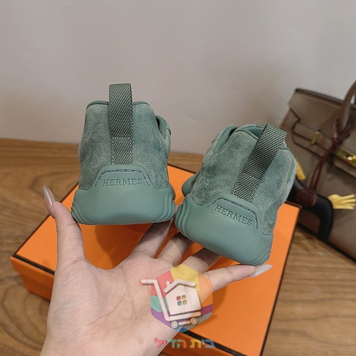 נעלי Hermès Neon ירוק, בז', חום 1