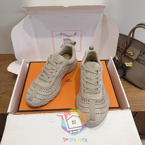נעלי Hermès Neon ירוק, בז', חום 18