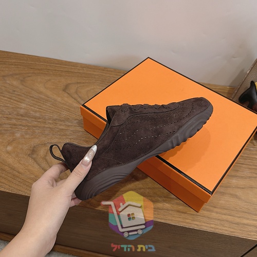 נעלי Hermès Neon ירוק, בז', חום 22