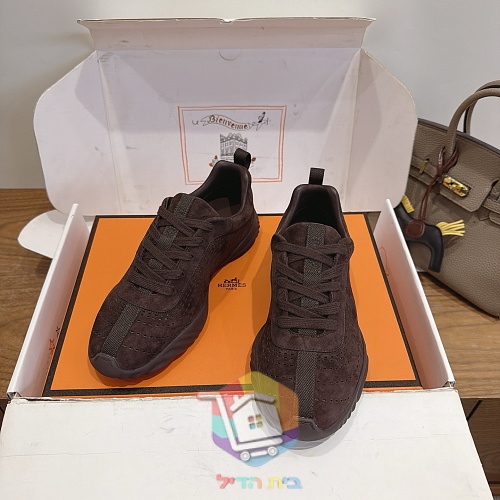 נעלי Hermès Neon ירוק, בז', חום 27
