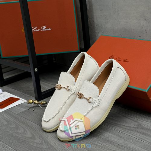 נעלי מוקסין Loro Piana Summer Walk מזמש בשישה גוונים 36