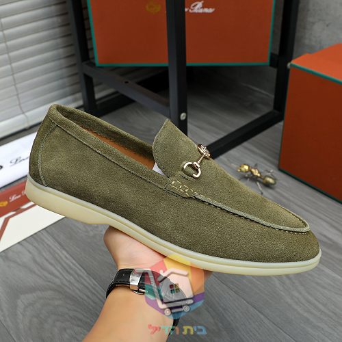 נעלי מוקסין Loro Piana Summer Walk מזמש בשישה גוונים 41
