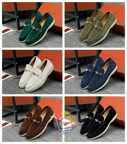 נעלי מוקסין Loro Piana Summer Walk מזמש בשישה גוונים 55