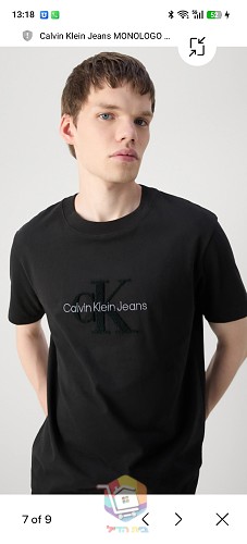 Calvin Klein Jeans T-Shirt in Schwarz 9