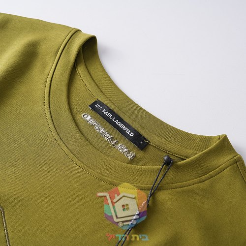 Karl Lagerfeld T-Shirt mit gesticktem Porträt 6