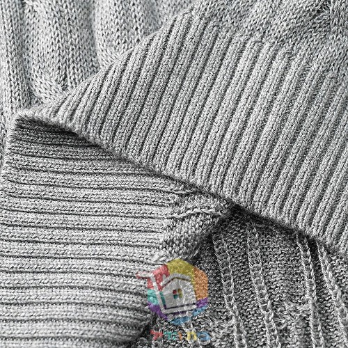 סוודר צווארון פולו Polo Ralph Lauren Cable Wool-Cashmere Polo-Collar Jumper לנשים, ירוק כהה או אפור, תמונה 6