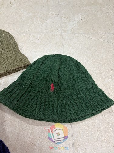 כובע באקט סרוג Polo Ralph Lauren Cable-Knit Bucket Hat, זית, ירוק, צהוב או כחול כהה, תמונה 8