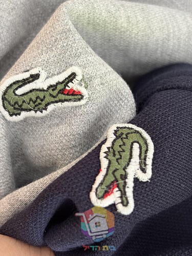 קרדיגן Lacoste Double Face Piqué Cardigan עם כפתורי לחיצה, אפור או כחול כהה, תמונה 12