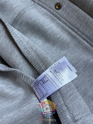 קרדיגן Lacoste Double Face Piqué Cardigan עם כפתורי לחיצה, אפור או כחול כהה, תמונה 16