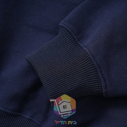 סווטשירט Polo Ralph Lauren Patchwork Polo Bear Fleece Crewneck עם דוב טלאים, כחול כהה, תמונה 10