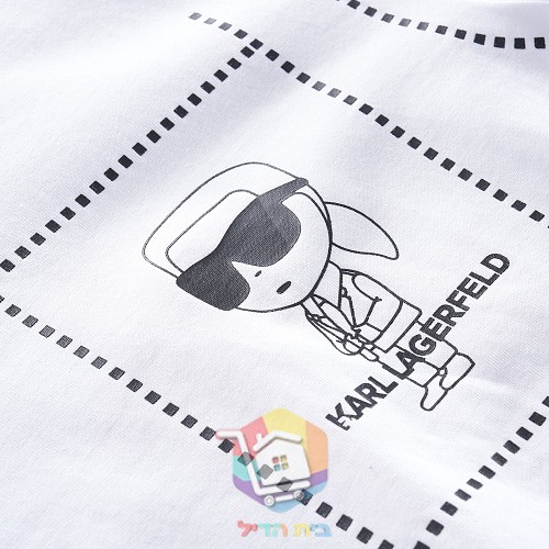 T-Shirt Karl Lagerfeld mit Cartoon-Print 4