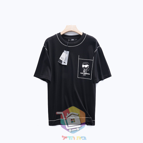 T-Shirt Karl Lagerfeld mit Cartoon-Print