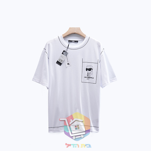 T-Shirt Karl Lagerfeld mit Cartoon-Print 11