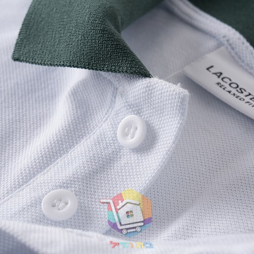 Poloshirt LACOSTE mit Kontrastkragen 4