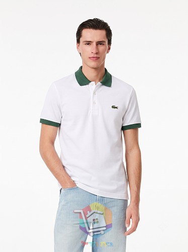 Poloshirt LACOSTE mit Kontrastkragen 12