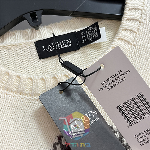 Ralph Lauren Damenpullover mit gesticktem Logo 2