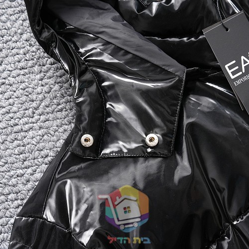 Steppjacke EA7 mit glänzender Oberfläche 4