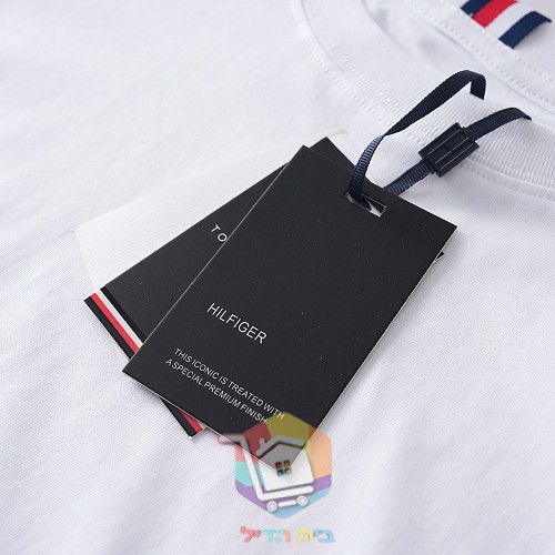 T-Shirt Tommy Hilfiger mit gestreiften Bündchen 5