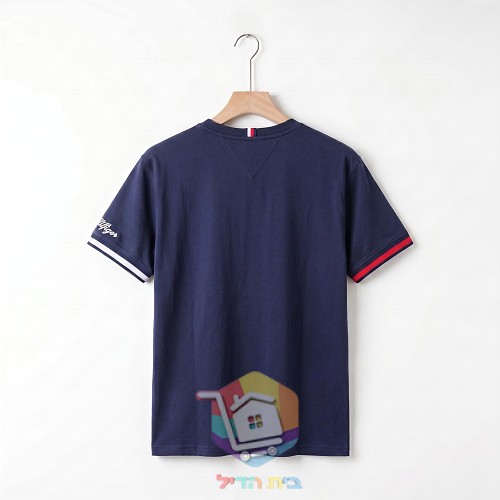 T-Shirt Tommy Hilfiger mit gestreiften Bündchen 20