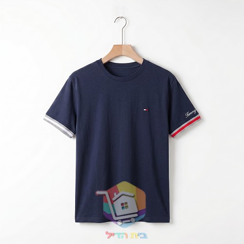 T-Shirt Tommy Hilfiger mit gestreiften Bündchen 21