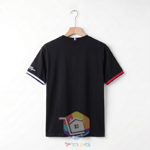 T-Shirt Tommy Hilfiger mit gestreiften Bündchen 22