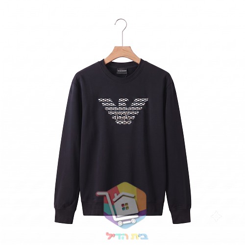 Sweatshirt Emporio Armani mit eingewebtem Logo