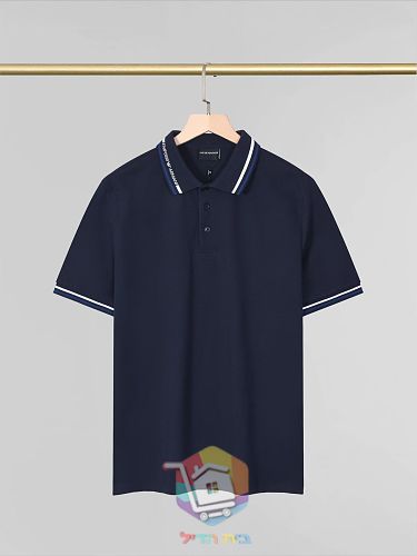 Poloshirt Emporio Armani mit Logo am Kragen