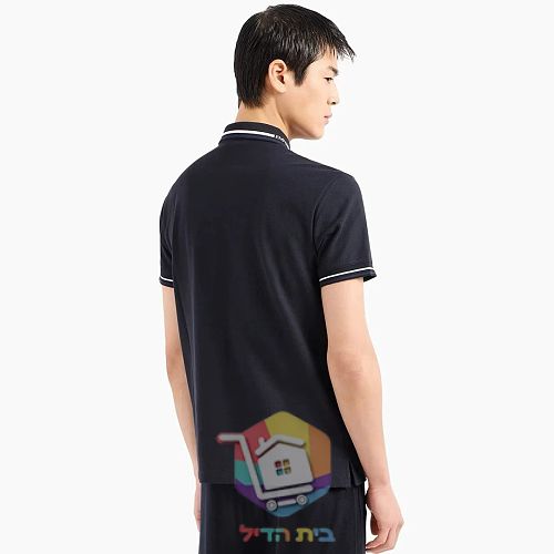 Poloshirt Emporio Armani mit Logo am Kragen 6