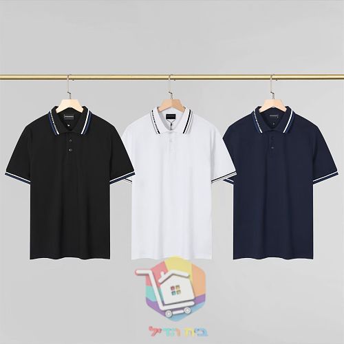Poloshirt Emporio Armani mit Logo am Kragen 9