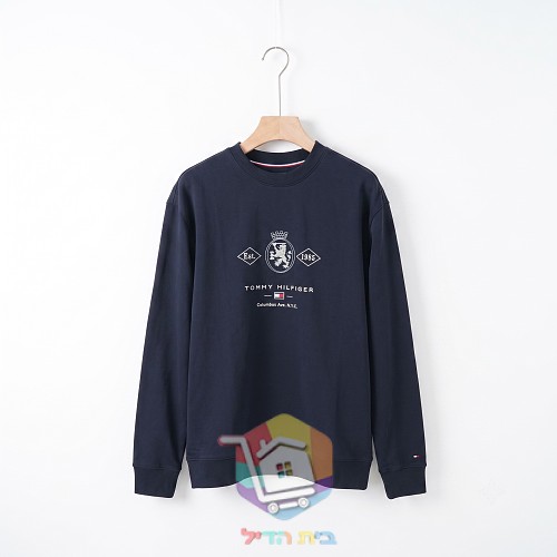 Sweatshirt Tommy Hilfiger mit gesticktem Wappen