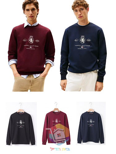 Sweatshirt Tommy Hilfiger mit gesticktem Wappen 14
