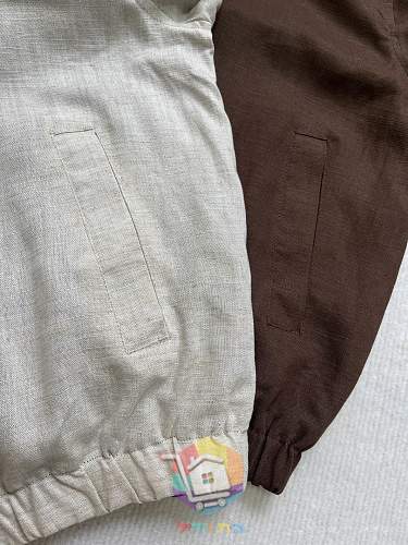 Blouson Polo Ralph Lauren aus Leinen in zwei Farben 6