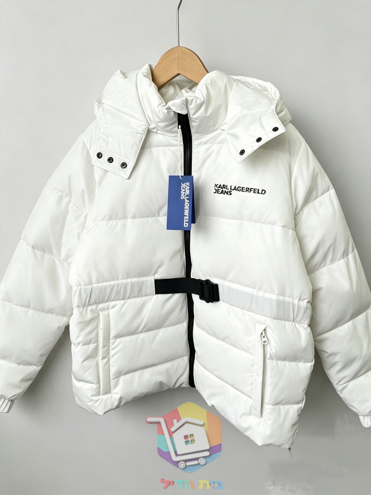 Steppjacke Karl Lagerfeld Jeans mit Kapuze
