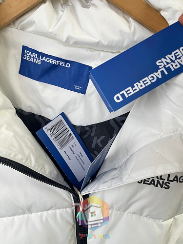 Steppjacke Karl Lagerfeld Jeans mit Kapuze 3