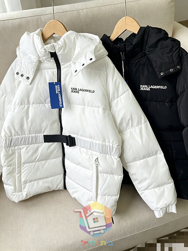 Steppjacke Karl Lagerfeld Jeans mit Kapuze 13