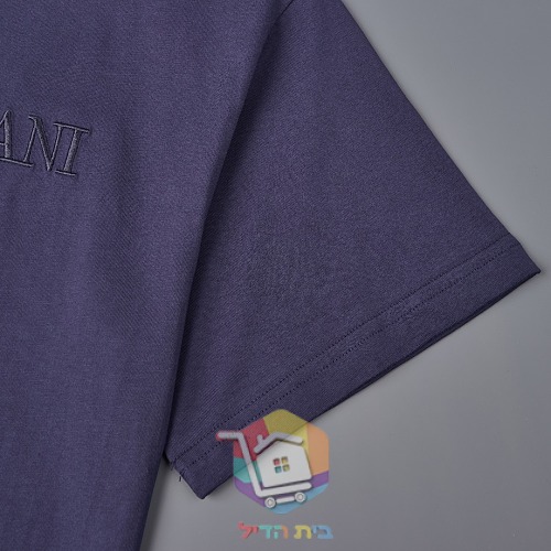 T-Shirt Emporio Armani mit Ton-in-Ton-Schriftzug 5