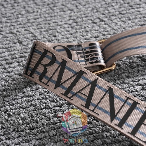 Ledershopper Emporio Armani mit Logo-Riemen 8