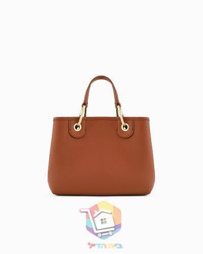 Ledershopper Emporio Armani mit Logo-Riemen 17