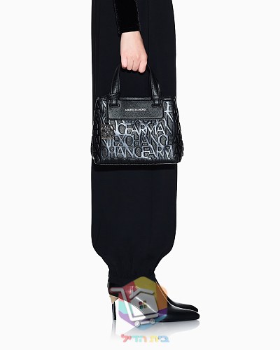 Mini-Shopper Armani Exchange mit geprägtem Monogramm 14